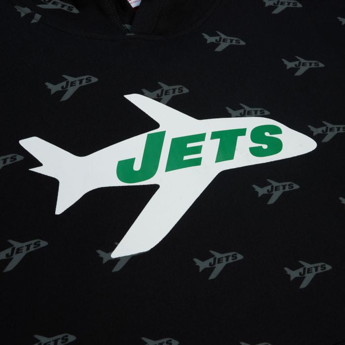 Mitchell & Ness AOP Fleece Hoodie New York Jets