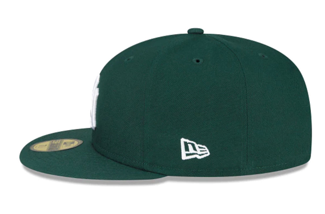 New Era 59FIFTY New York Yankees Dark Green Fitted