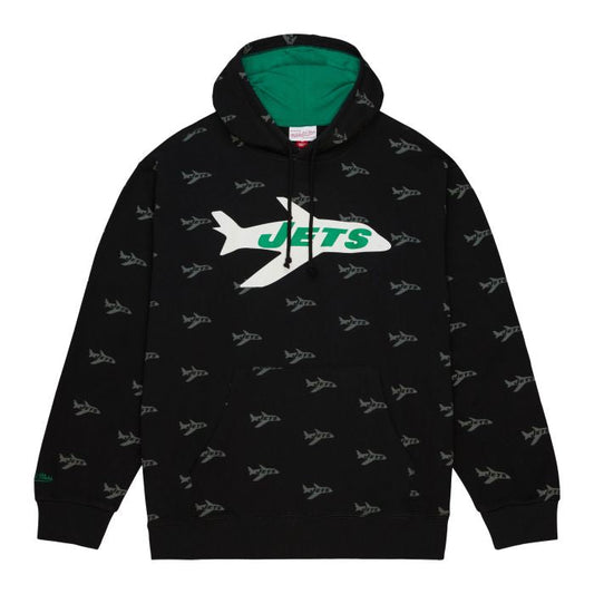 Mitchell & Ness AOP Fleece Hoodie New York Jets