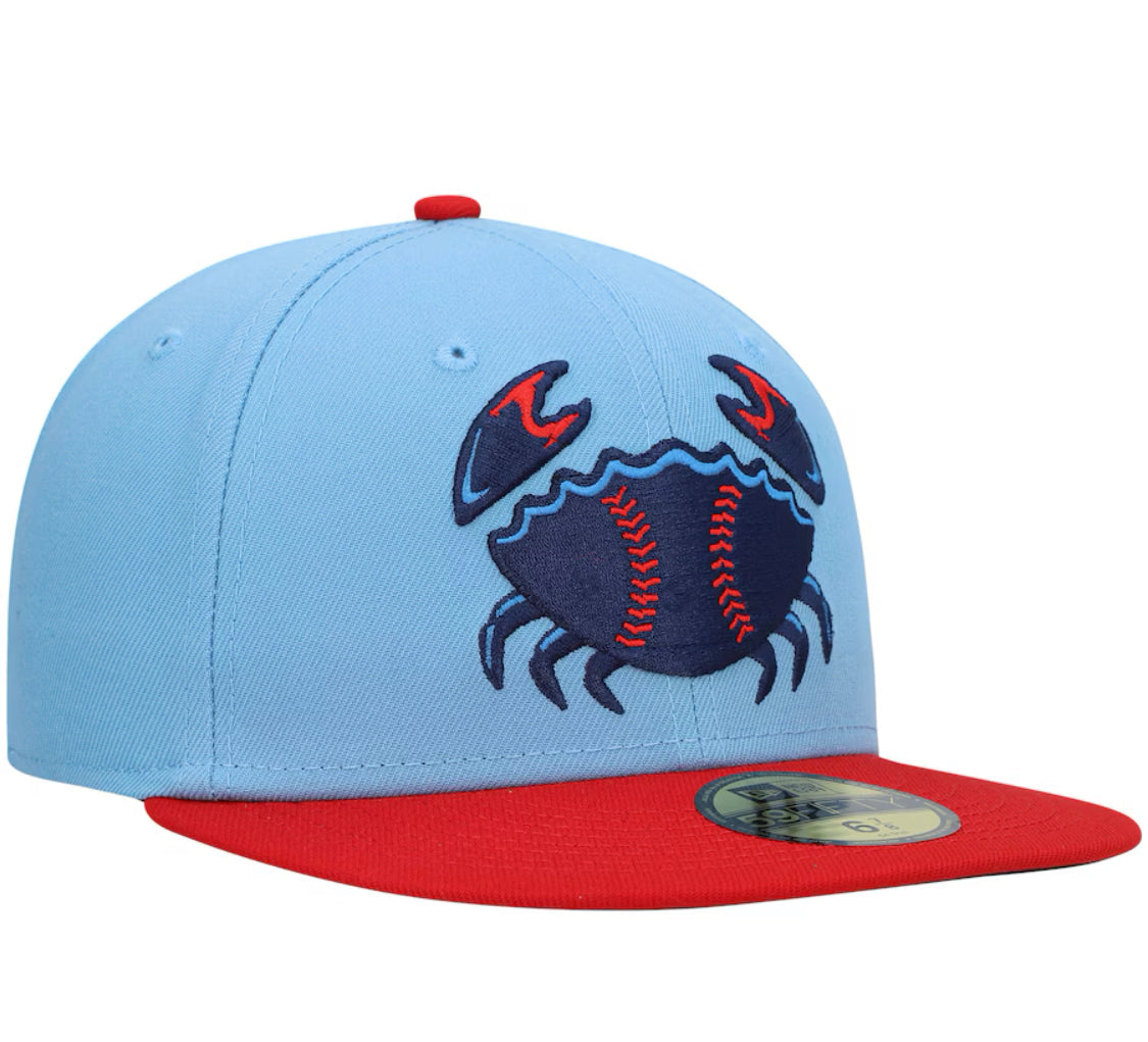 New Era Jersey Shore BlueClaws Authentic Collection Road 59FIFTY Fitted