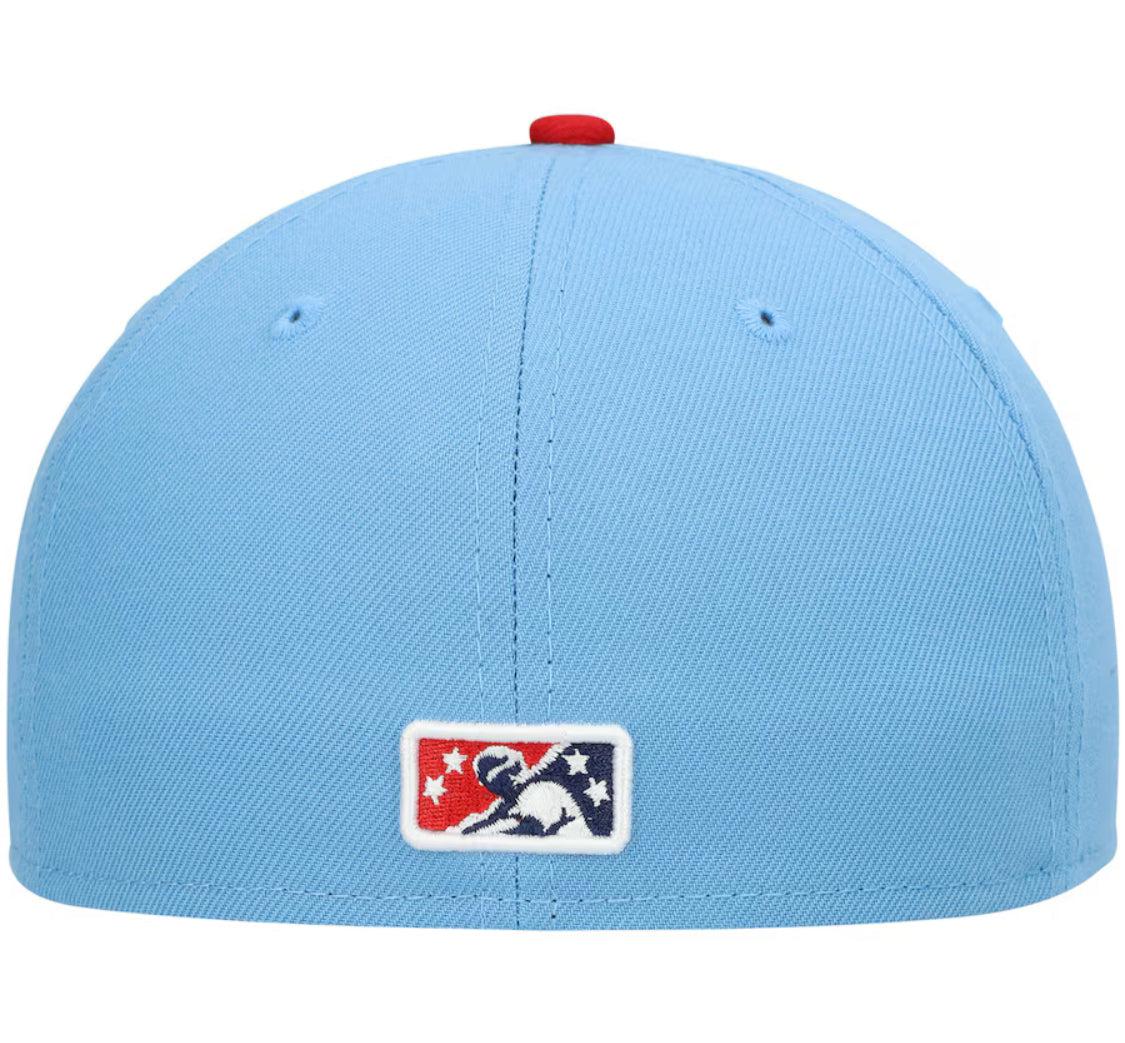 New Era Jersey Shore BlueClaws Authentic Collection Road 59FIFTY Fitted