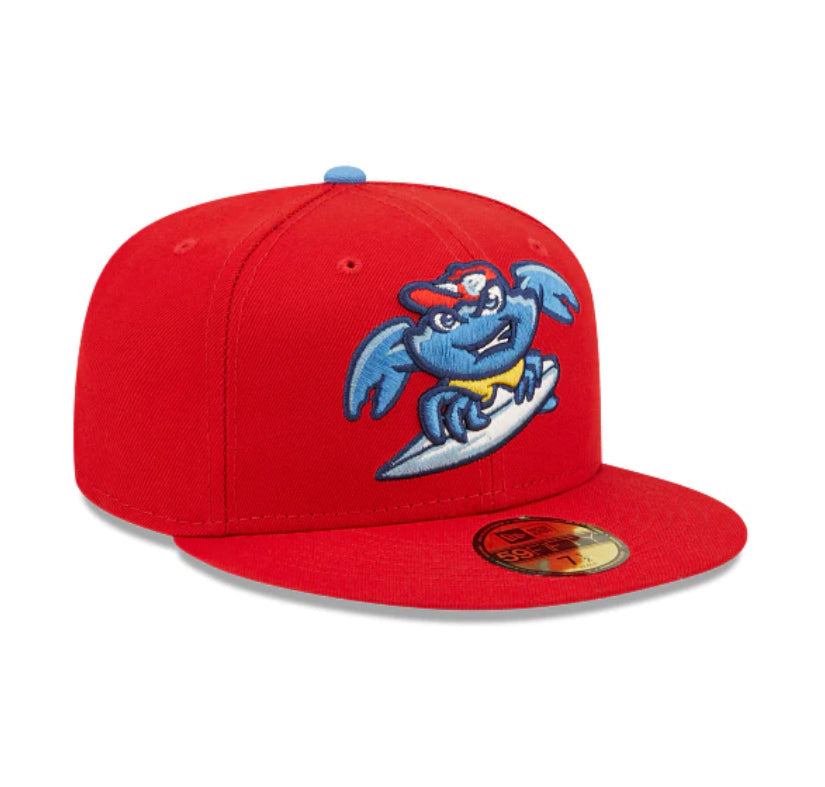 New Era Jersey Shore BlueClaws Authentic Collection 59FIFTY Fitted