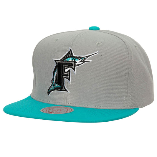 Mitchell & Ness Away Snapback Coop Florida Marlins