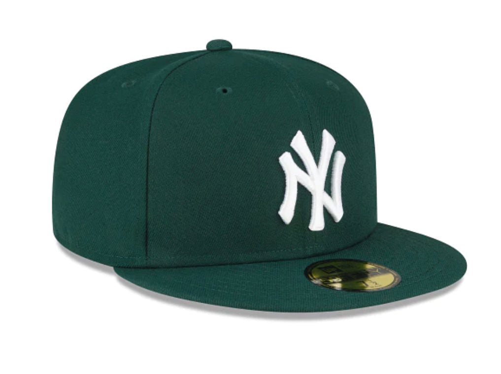 New Era 59FIFTY New York Yankees Dark Green Fitted