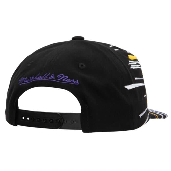 Mitchell & Ness Burst Deadstock Snapback Los Angeles Lakers