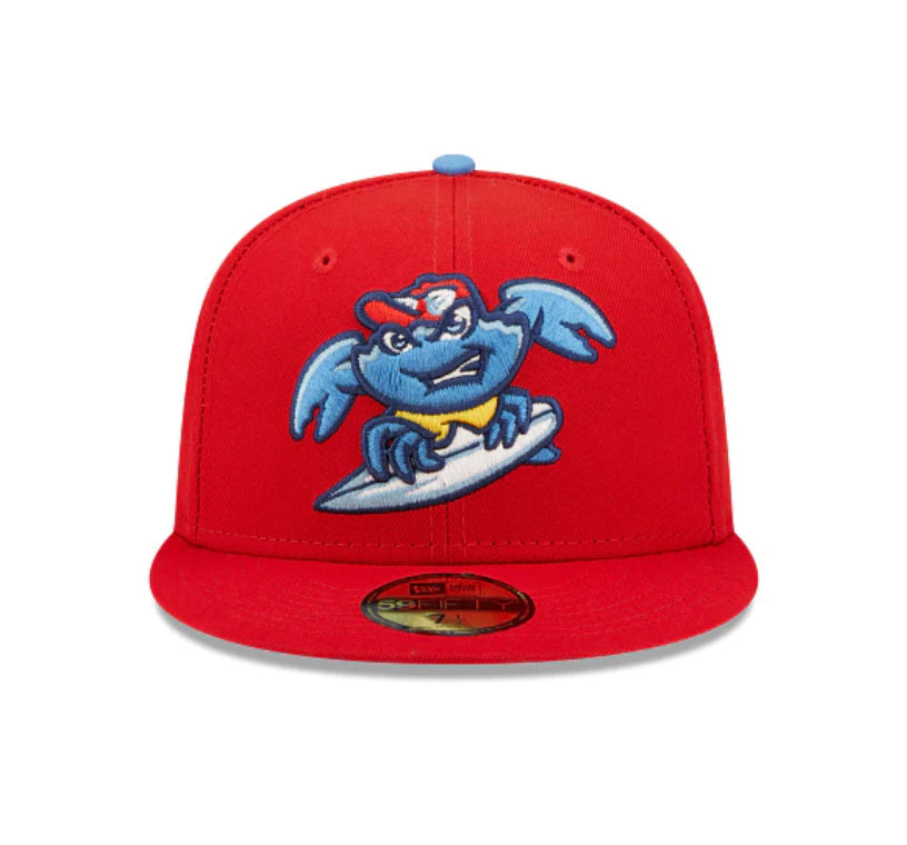 New Era Jersey Shore BlueClaws Authentic Collection 59FIFTY Fitted