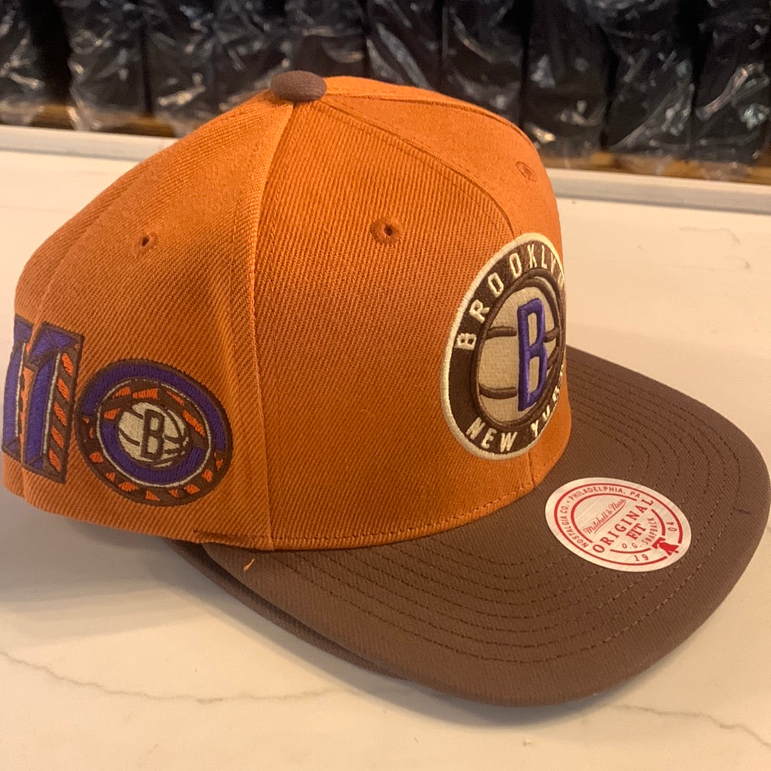 Mitchell & Ness Sweet Potato Pie Snapback Brooklyn Nets