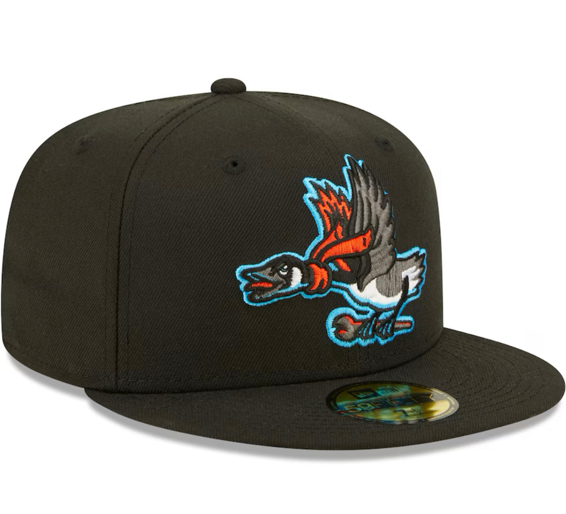 New Era Beloit Sky Carp Authentic Collection 59FIFTY Fitted