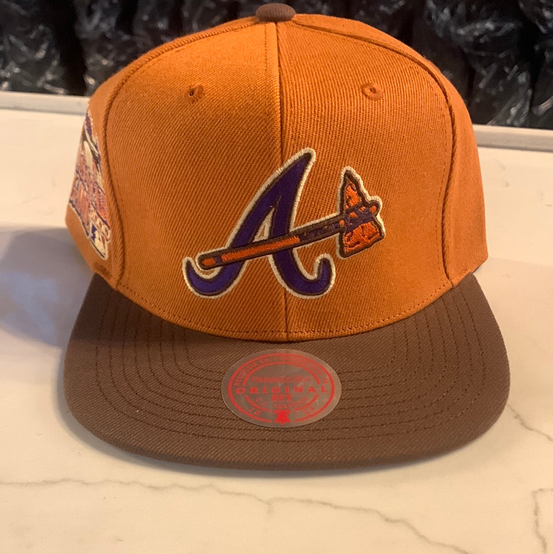 Mitchell & Ness Sweet Potato Pie Snapback Atlanta Braves