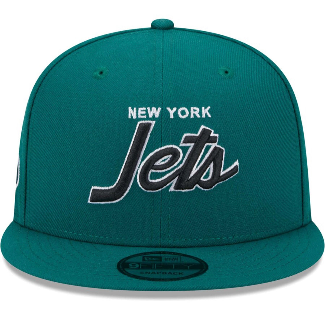 New Era New York Jets Main Script 9FIFTY Snapback Hat