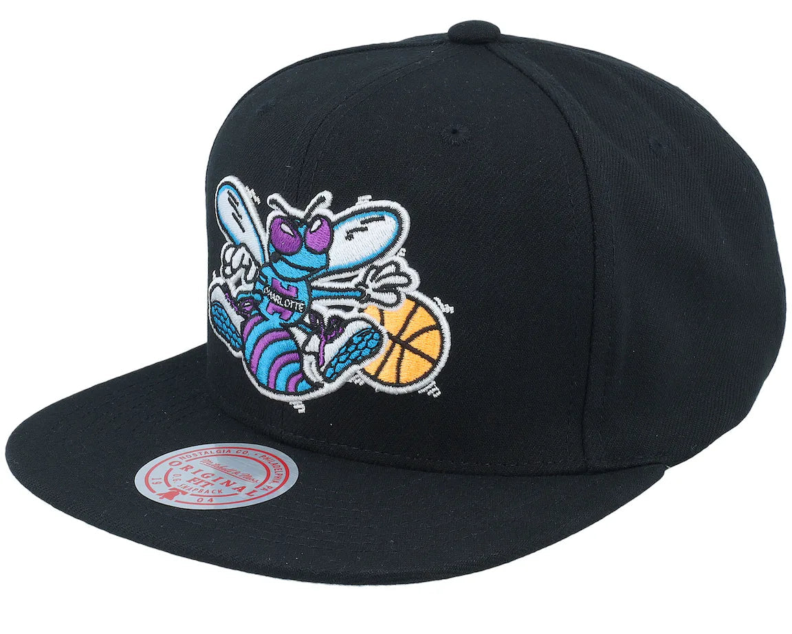 Mitchell & Ness Charlotte Hornets Neon Tropical Snapback