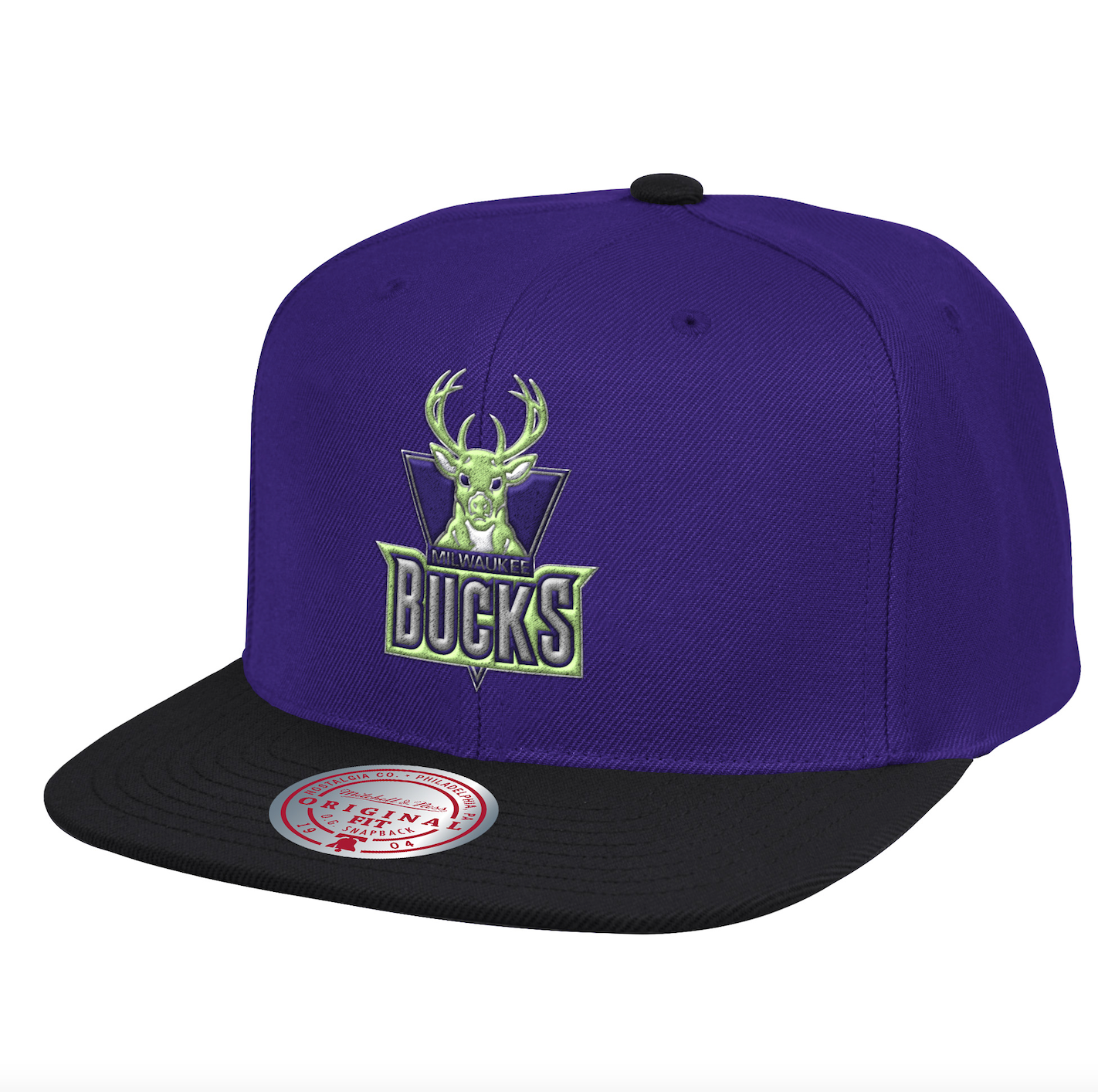 Mitchell & Ness NBA Reload 2.0 Snapback HWC Milwaukee Bucks