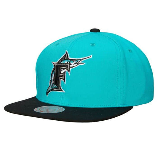 Mitchell & Ness Evergreen Snapback Coop Florida Marlins