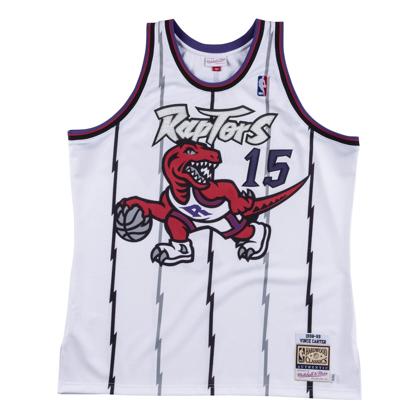 Mitchell & Ness Authentic Jersey Toronto Raptors Home 1998-99 Vince Carter