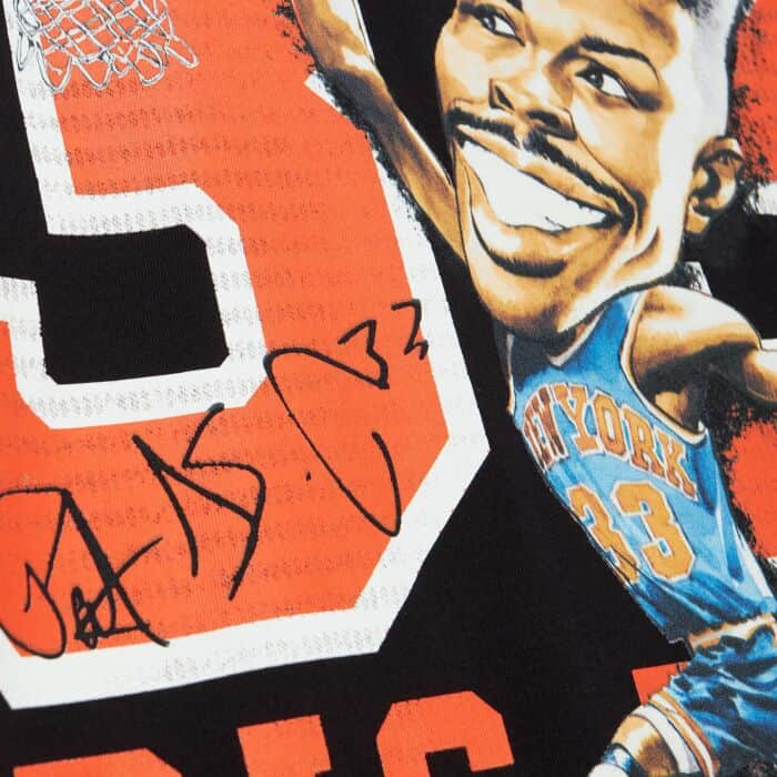 Mitchell & Ness NBA HWC Caricatures Knicks Patrick Ewing T-Shirt