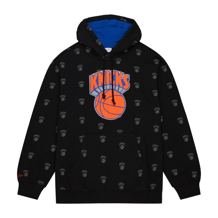 Mitchell & Ness AOP Fleece Hoodie New York Knicks