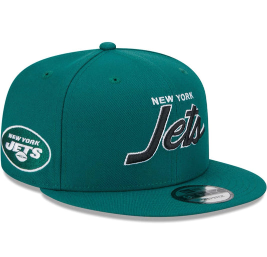 New Era New York Jets Main Script 9FIFTY Snapback Hat