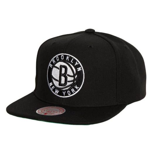 Mitchell & Ness Conference Patch Snapback Brooklyn Nets Hat