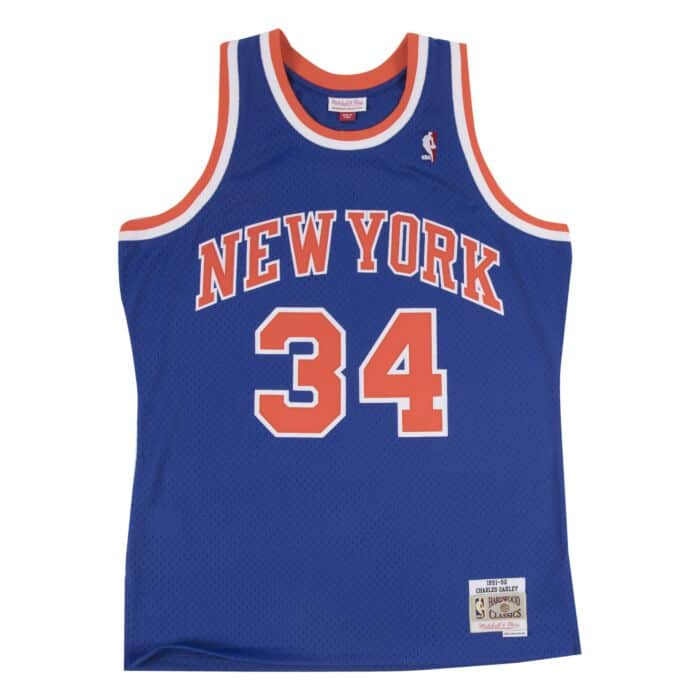 Mitchell & Ness Swingman Jersey New York Knicks Road 1991-92 Charles Oakley