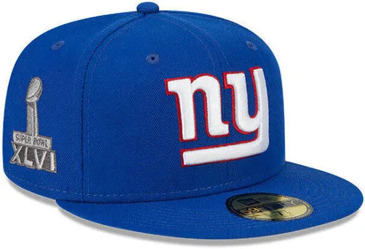 New Era 59FIFTY New York Giants Super Bowl XLVI Side Patch Fitted