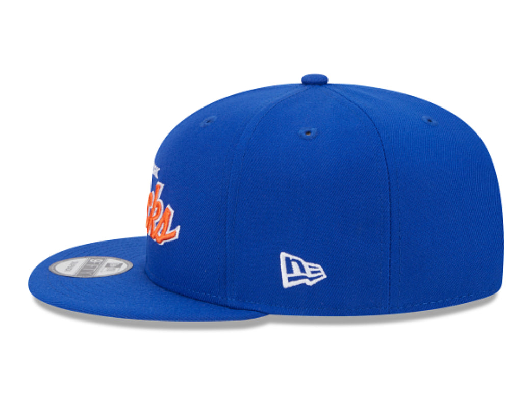 New Era New York Knicks Main Script 9FIFTY Snapback Hat