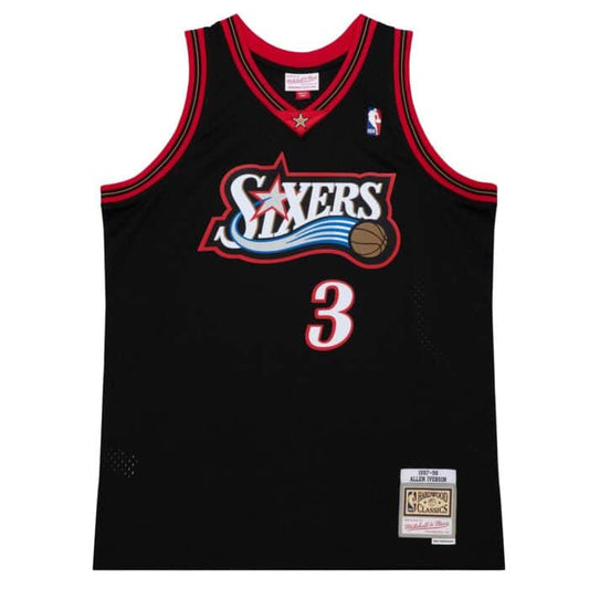 Mitchell & Ness Swingman Allen Iverson Philadelphia 76ers 1997-98 Jersey