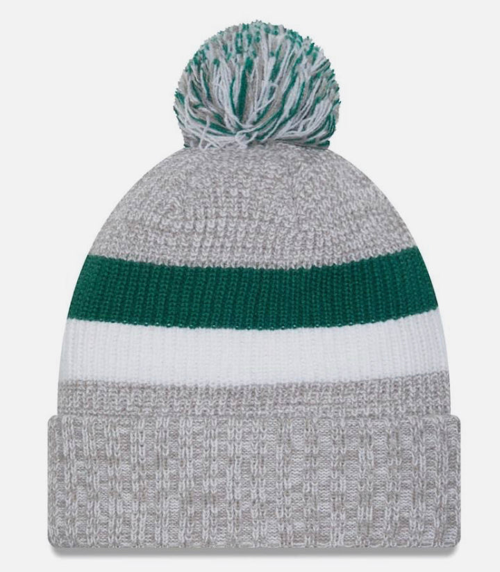 New Era New York Jets Heather Grey Cuffed Knit