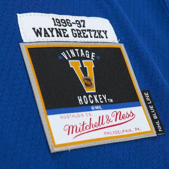 Mitchell & Ness Blue Line Wayne Gretzky New York Rangers 1996 Jersey