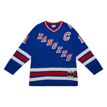 Mitchell & Ness Blue Line Mark Messier New York Rangers 1993 Jersey