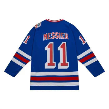 Mitchell & Ness Blue Line Mark Messier New York Rangers 1993 Jersey