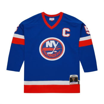 Mitchell & Ness Blue Line Dennis Potvin New York Islanders 1982 Jersey