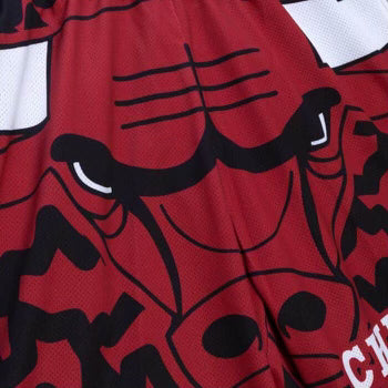 Mitchell & Ness Jumbotron 2.0 Sublimated Shorts Chicago Bulls