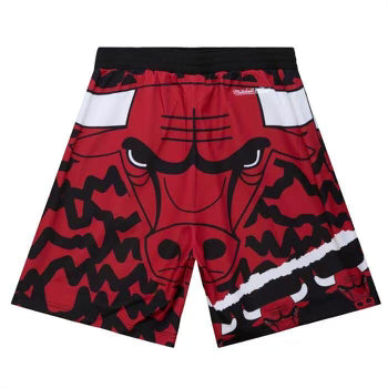 Mitchell & Ness Jumbotron 2.0 Sublimated Shorts Chicago Bulls