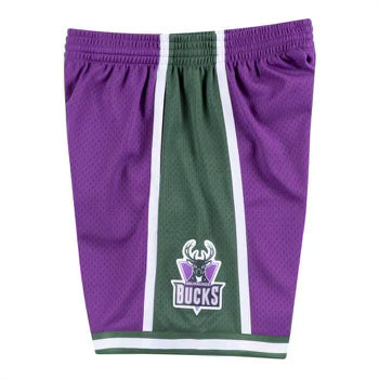 Mitchell & Ness Swingman Shorts Milwaukee Bucks Road 2000-01