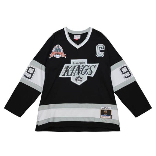 Mitchell & Ness Blue Line Wayne Gretzky Los Angeles Kings 1992 Jersey