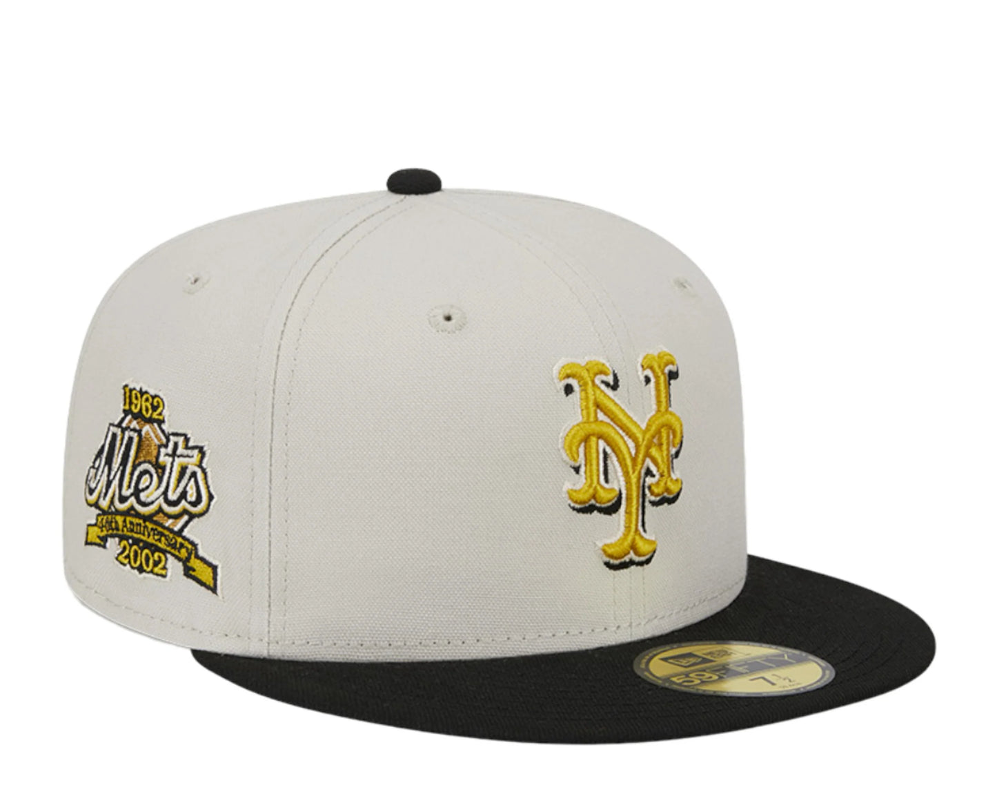 New Era 59FIFTY New York Mets Two-Tone Stone Fitted