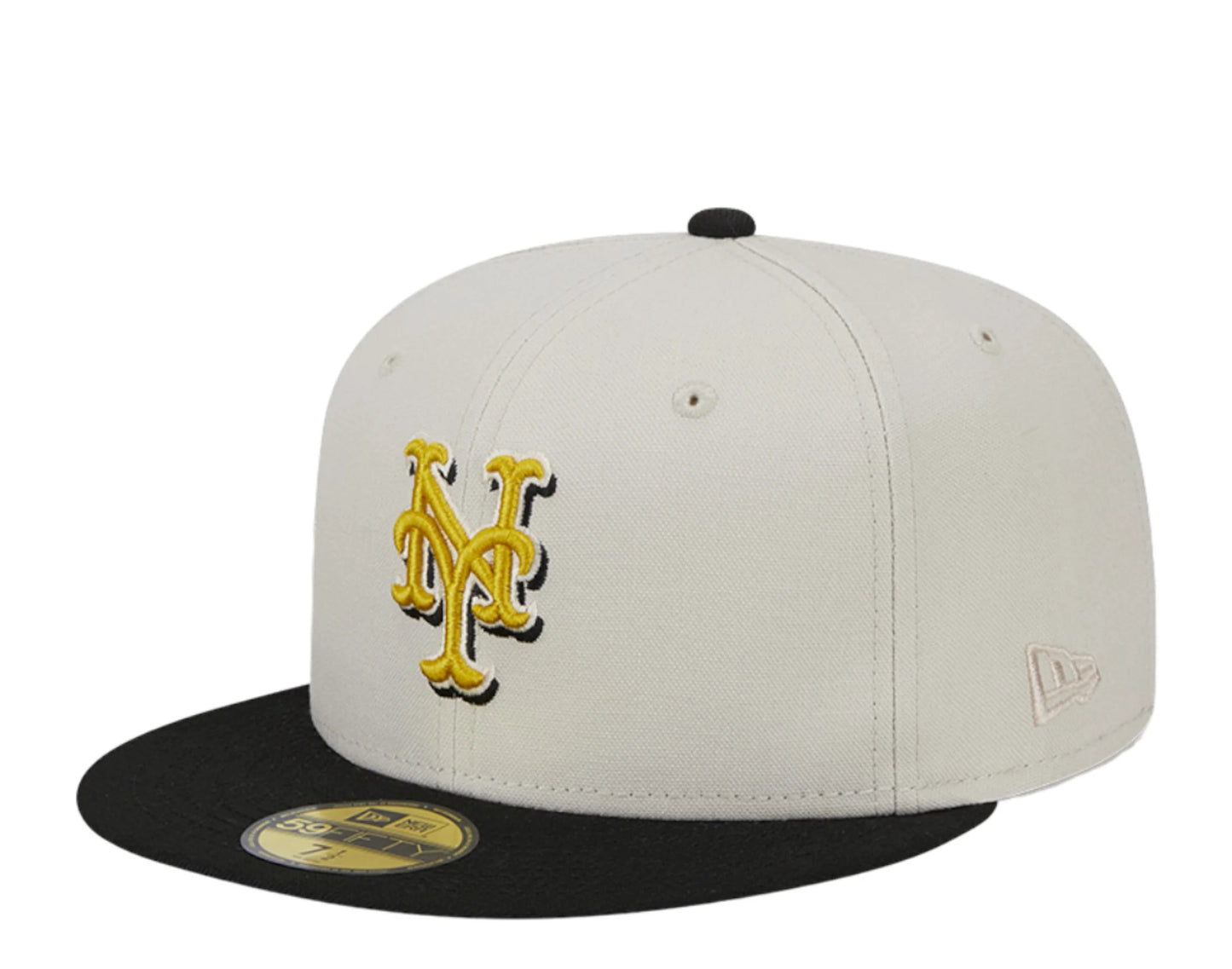 New Era 59FIFTY New York Mets Two-Tone Stone Fitted