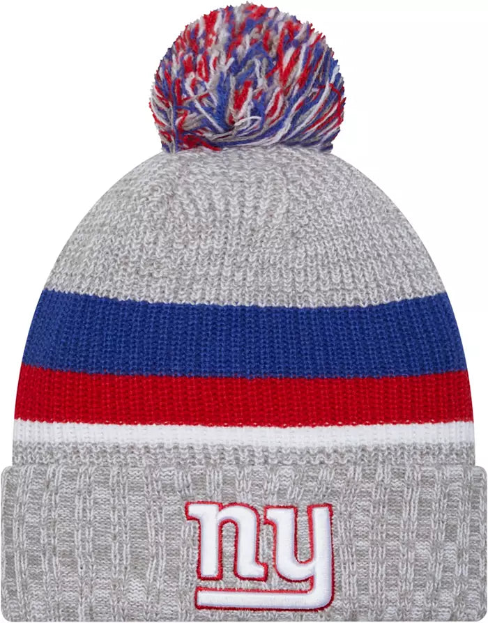 New Era New York Giants Heather Grey Cuffed Knit