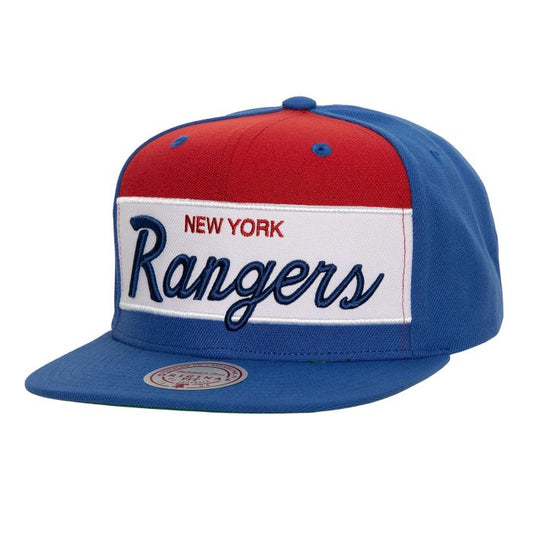 Mitchell & Ness Retro Sport Snapback Vntg New York Rangers